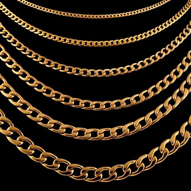 Schlangenkette 2 mm Echt 999er Gold 24 Karat vergoldet Damen Herren K2118S